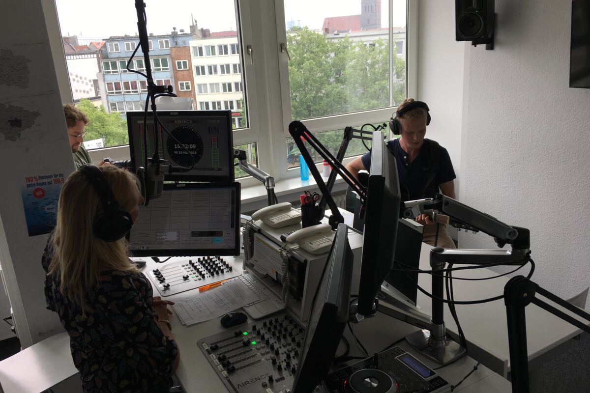Leon live beim Radio Hannover 100.0.