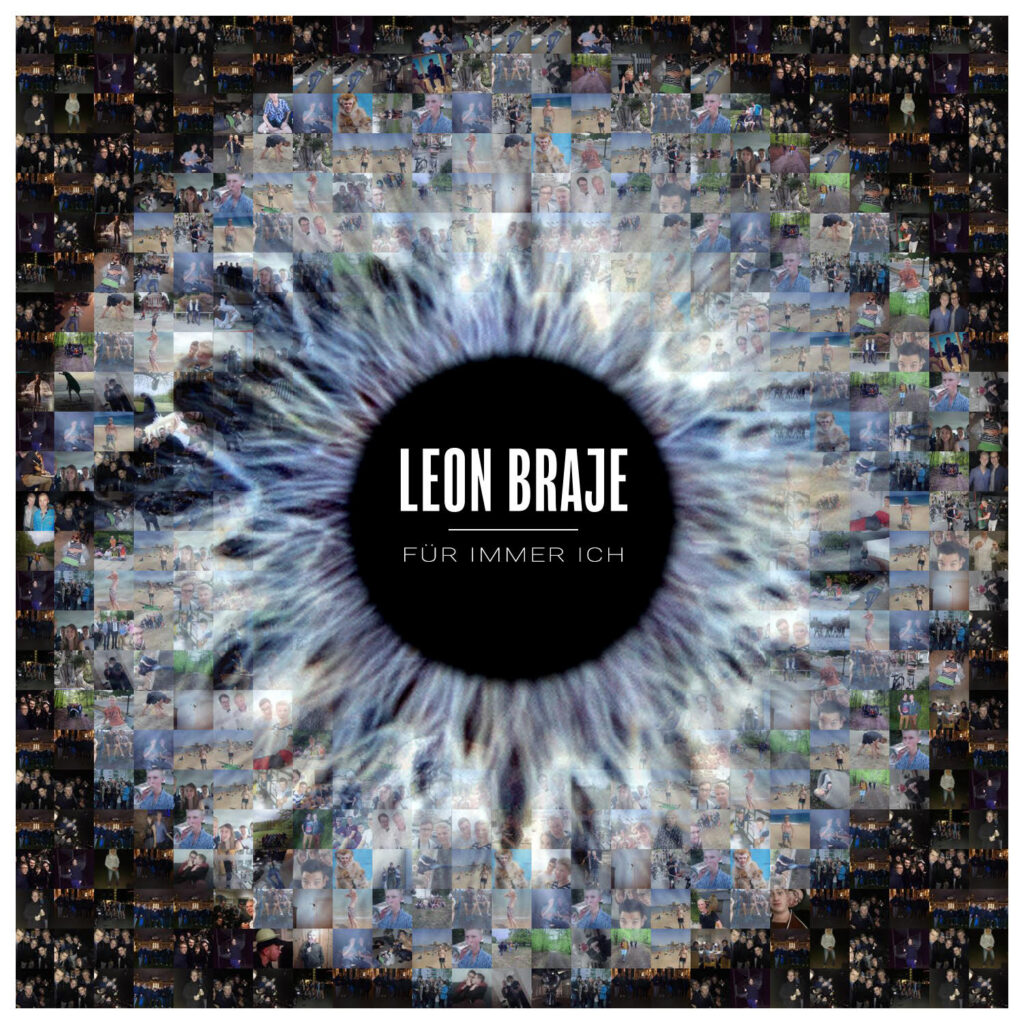 Singlecover Für immer ich von Leon Braje.